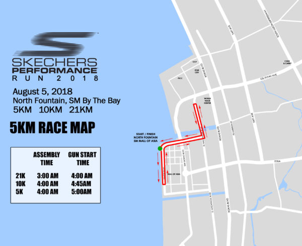 Skechers Run 5KM Route R01