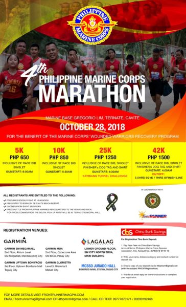Philippine Marine Corps Marathon 2018