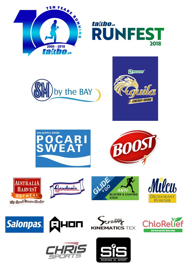 Takbo.ph Runfest 2018 Sponsors