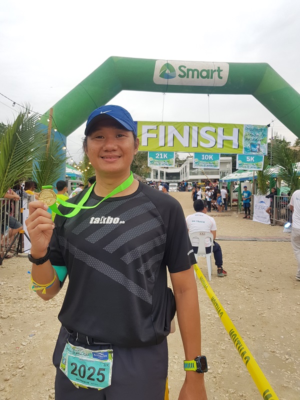 Bohol International Marathon - Finish