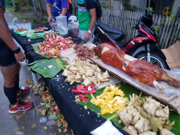 Bohol International Marathon - Food Station