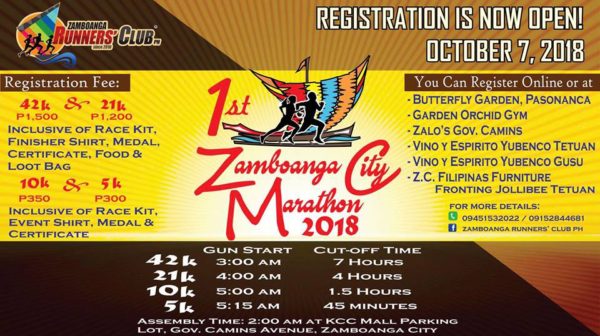 1st Zamboanga Marathon 2018
