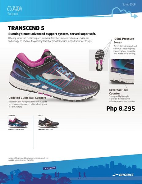 Brooks Transcend 5 Shoe Review
