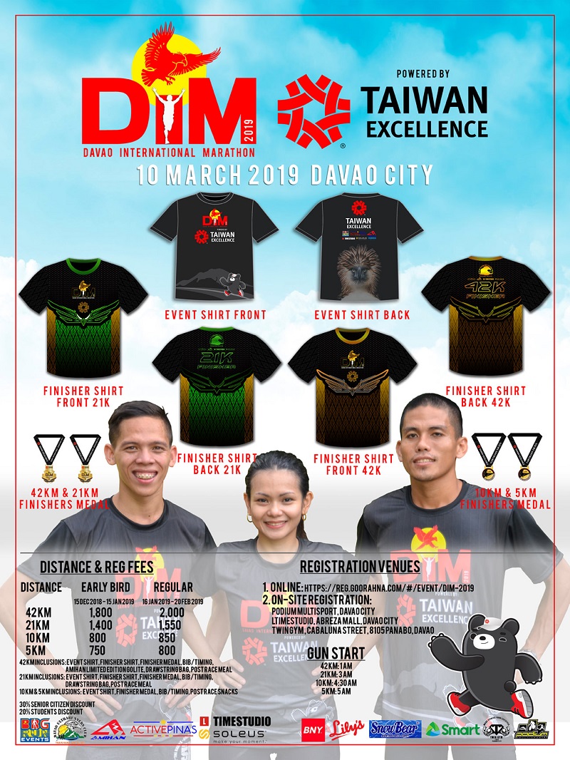 Davao International Marathon 2019 Poster 01