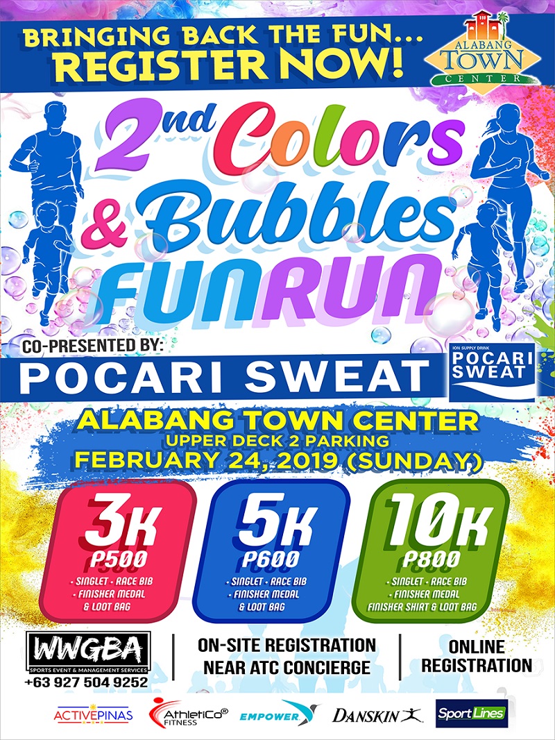 Colors and Bubbles Fun Run 2019
