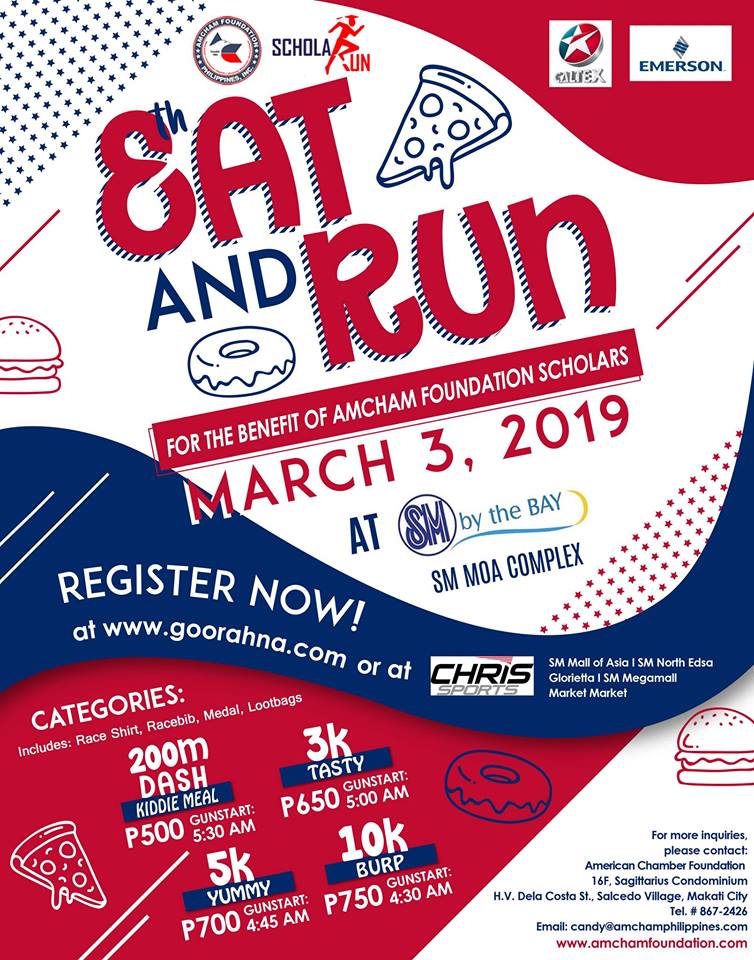 Eat and Run 8th Schola Run 2019
