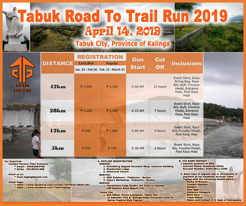 TABUK ROAD TO TRAIL RUN 2019