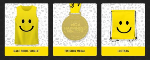 MOA Happiness Run 2019 KIts