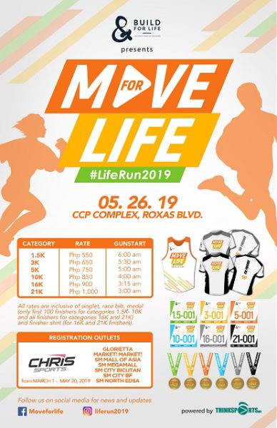 Move for Life Run 2019