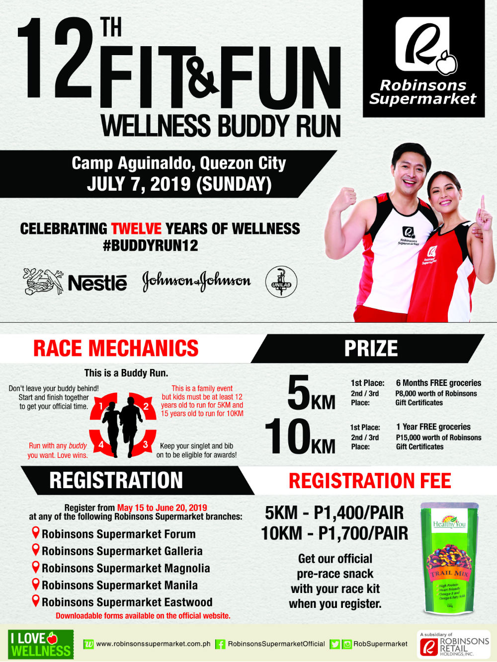 Fit and Fun Wellness Buddy Run 2019