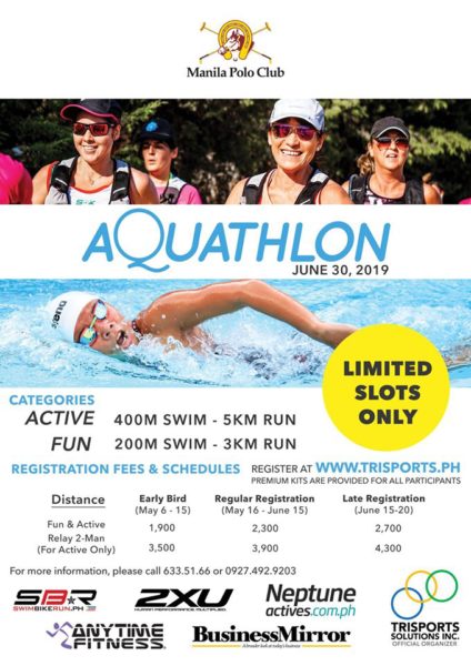 Manila Polo Club Aquathlon 2019