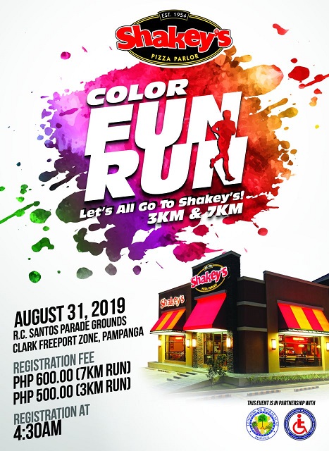 Shakeys Color Fun Run 2019