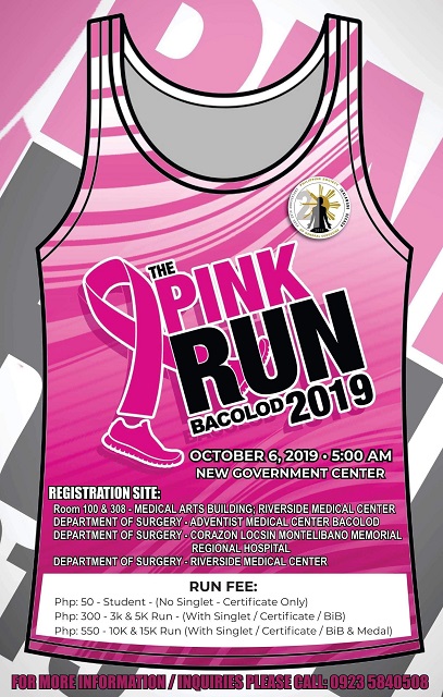 The Pink Run Bacolod 2019