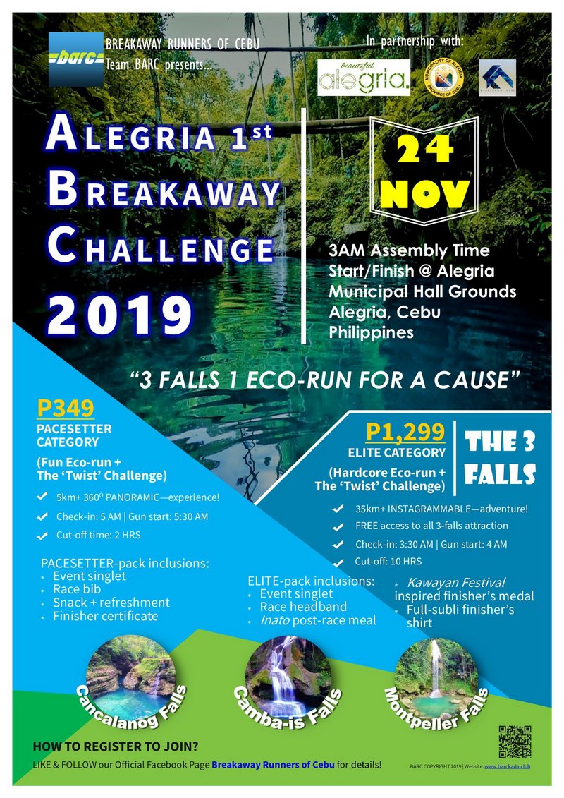 Alegria Breakaway Challenge 2019 Poster