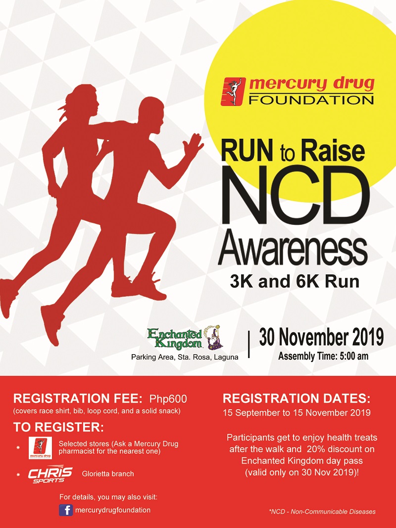 Run NCD 2019 poster