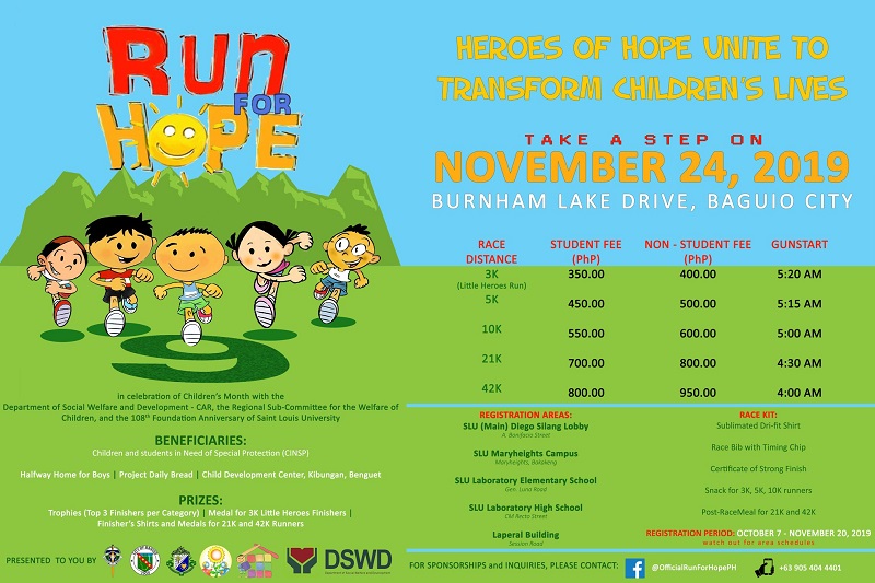 Run for Hope 2019 Baguio