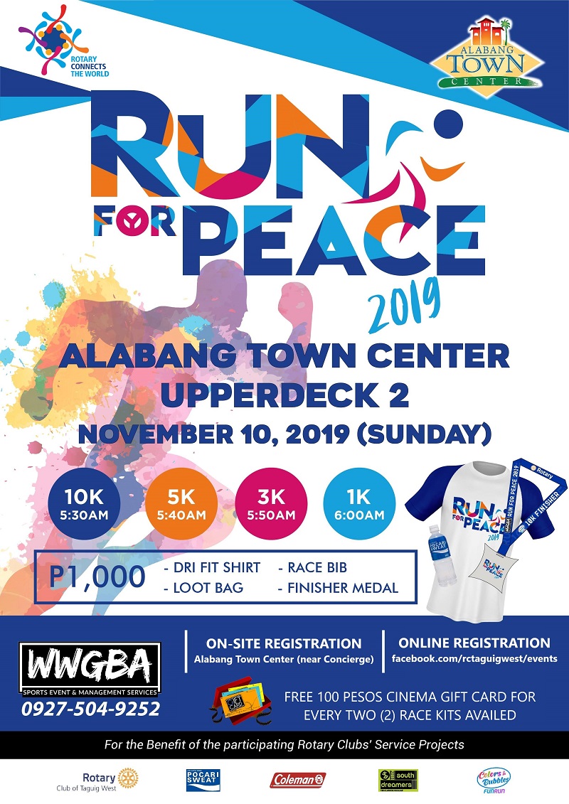 run for peace 2019 poster