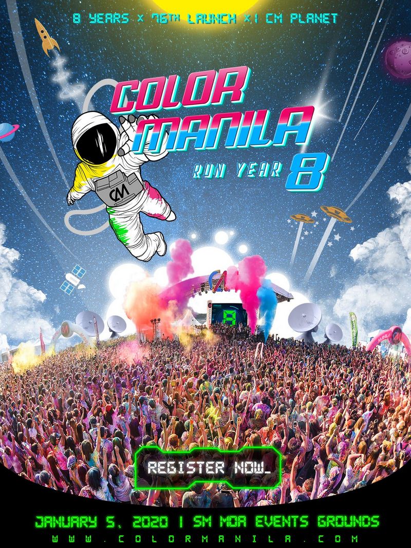 Color Manila Run 2019 Poster