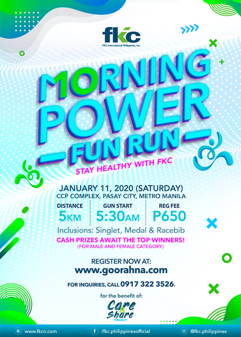Morning Power Run 2020 Poster