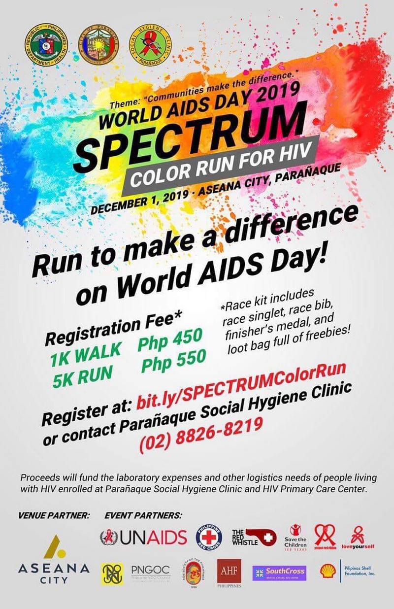 Spectrum Color Run 2019 Poster